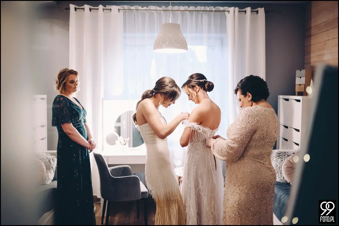 Sylwestrowy ślub, Sala Bankietowa Impresja Jordanów, fotograf weselny