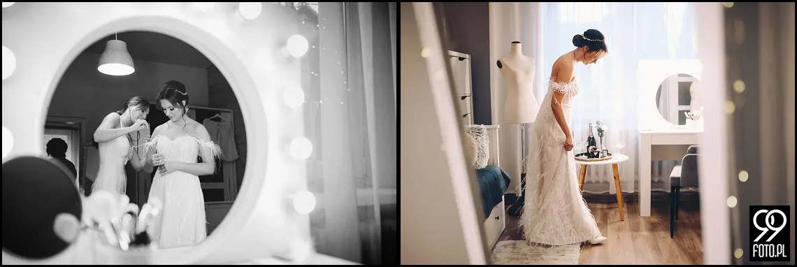 Sylwestrowy ślub, Sala Bankietowa Impresja Jordanów, fotograf weselny