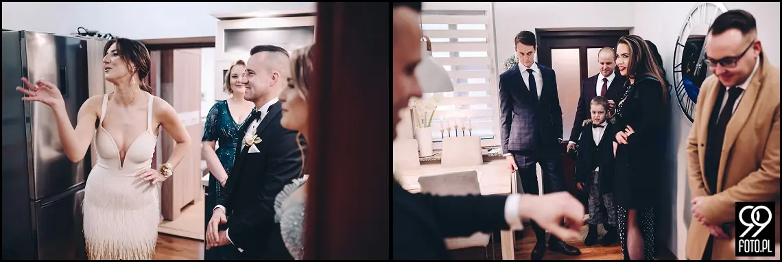 Sylwestrowy ślub, Sala Bankietowa Impresja Jordanów, fotograf weselny