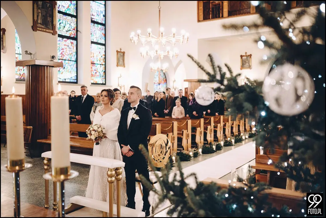 Sylwestrowy ślub, Sala Bankietowa Impresja Jordanów, fotograf weselny