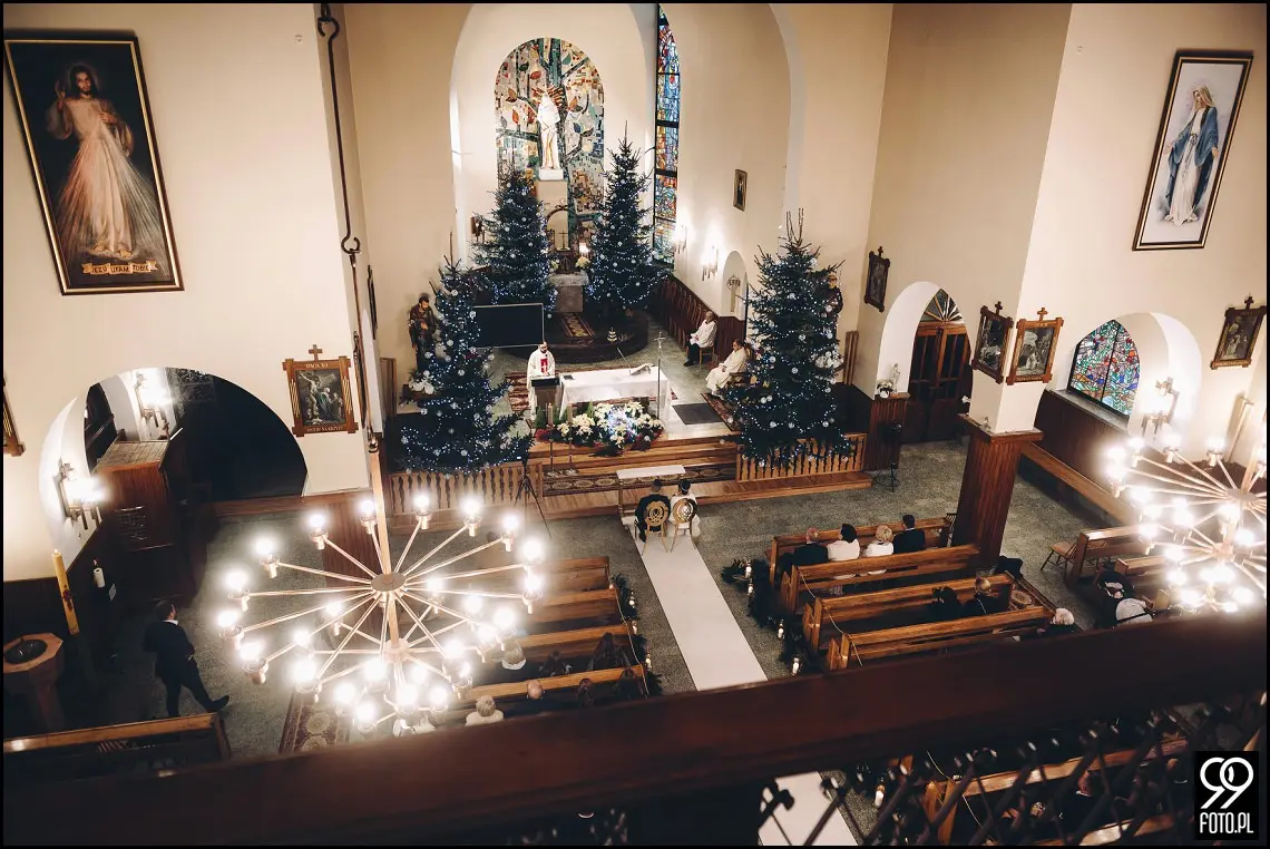 Sylwestrowy ślub, Sala Bankietowa Impresja Jordanów, fotograf weselny
