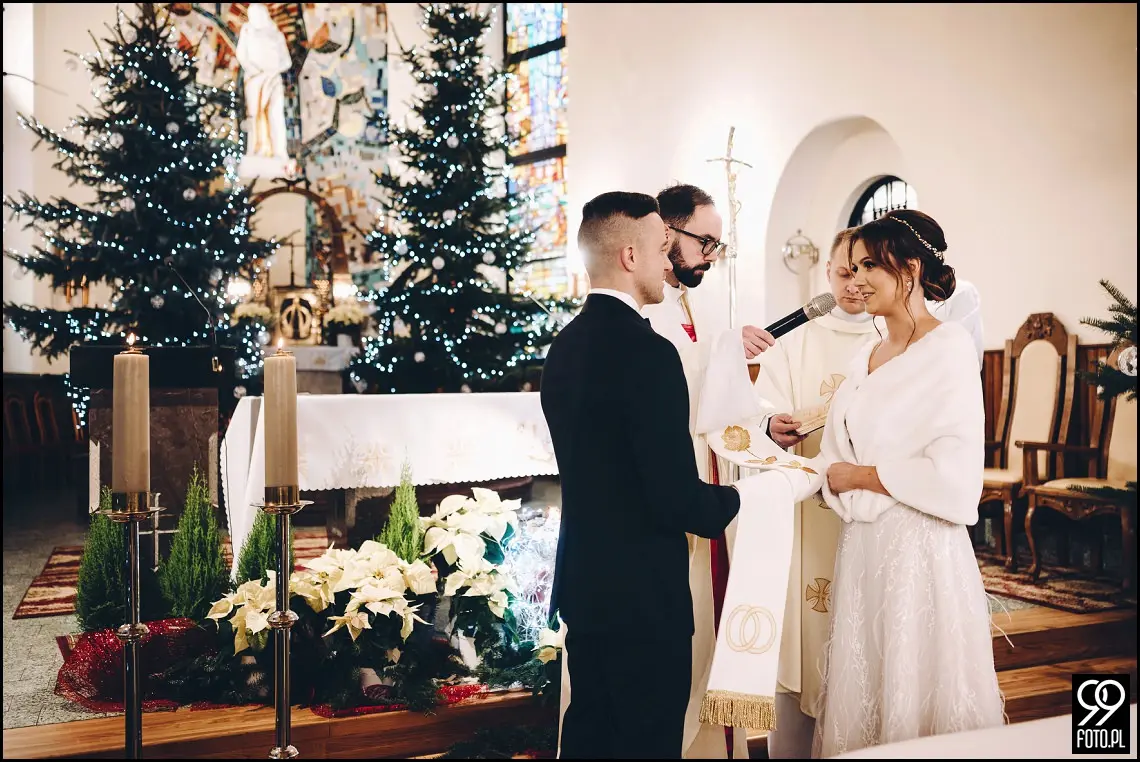 Sylwestrowy ślub, Sala Bankietowa Impresja Jordanów, fotograf weselny