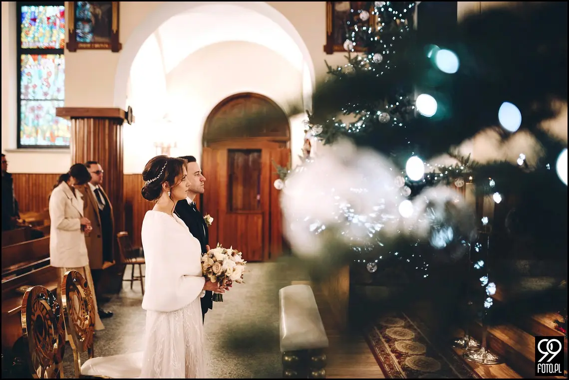 Sylwestrowy ślub, Sala Bankietowa Impresja Jordanów, fotograf weselny