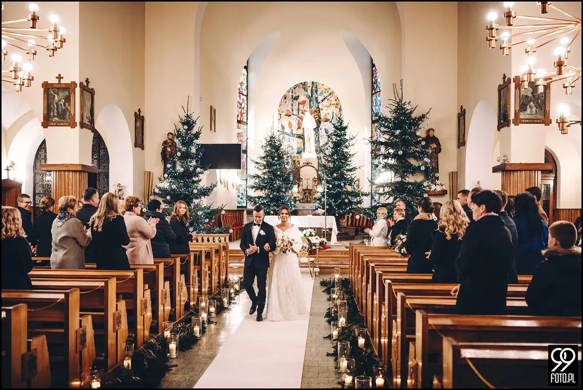 Sylwestrowy ślub, Sala Bankietowa Impresja Jordanów, fotograf weselny