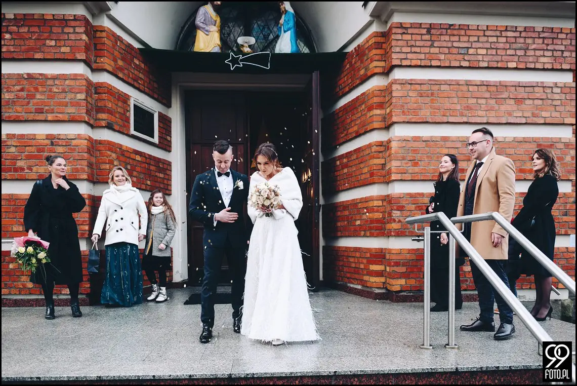 Sylwestrowy ślub, Sala Bankietowa Impresja Jordanów, fotograf weselny