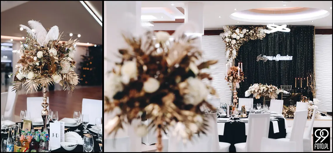Sylwestrowy ślub, Sala Bankietowa Impresja Jordanów, fotograf weselny