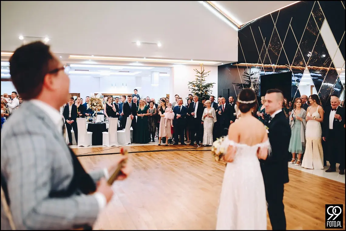 Sylwestrowy ślub, Sala Bankietowa Impresja Jordanów, fotograf weselny