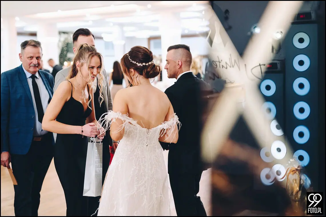 Sylwestrowy ślub, Sala Bankietowa Impresja Jordanów, fotograf weselny
