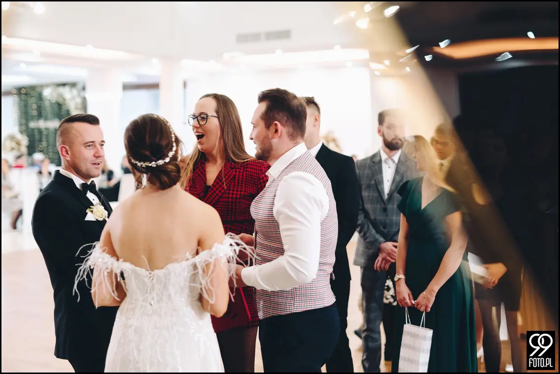 Sylwestrowy ślub, Sala Bankietowa Impresja Jordanów, fotograf weselny