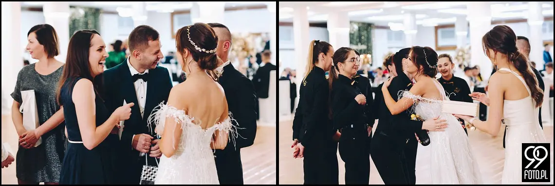 Sylwestrowy ślub, Sala Bankietowa Impresja Jordanów, fotograf weselny