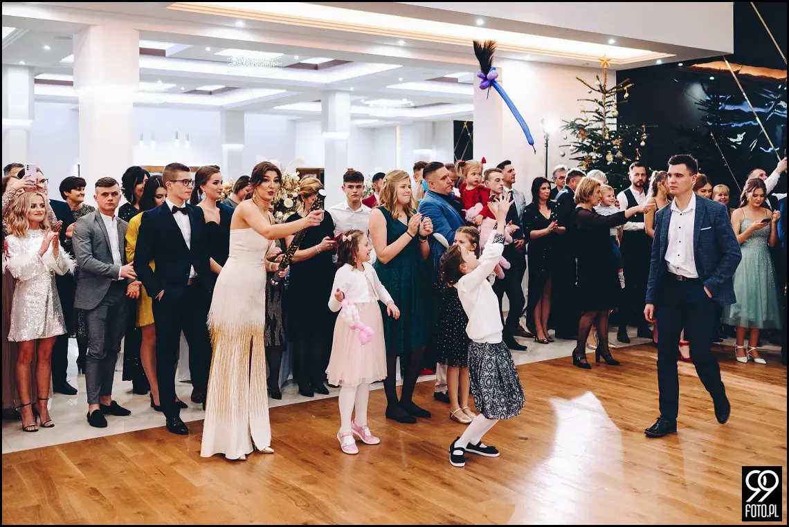 Sylwestrowy ślub, Sala Bankietowa Impresja Jordanów, fotograf weselny