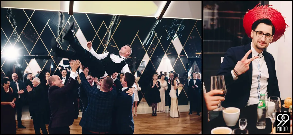 Sylwestrowy ślub, Sala Bankietowa Impresja Jordanów, fotograf weselny