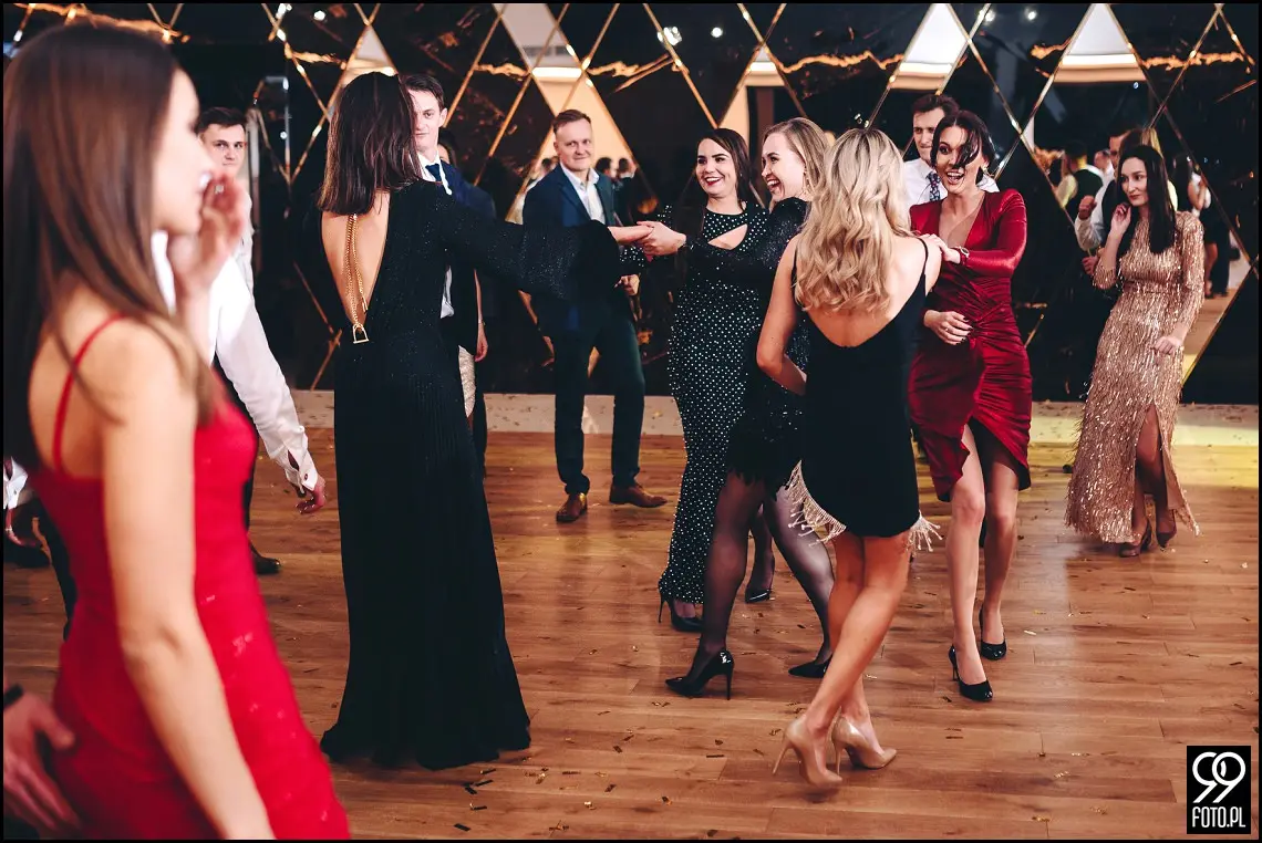 Sylwestrowy ślub, Sala Bankietowa Impresja Jordanów, fotograf weselny