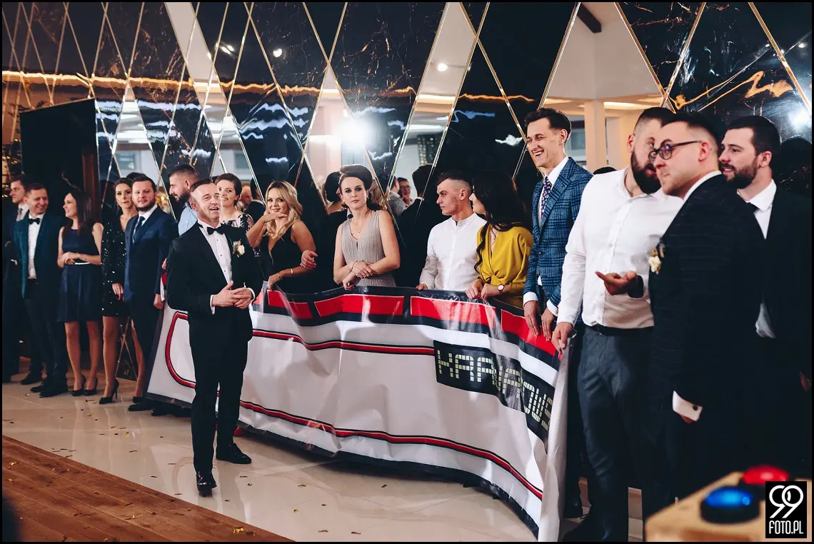 Sylwestrowy ślub, Sala Bankietowa Impresja Jordanów, fotograf weselny