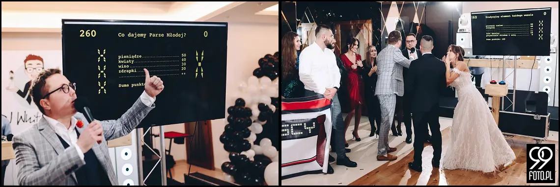 Sylwestrowy ślub, Sala Bankietowa Impresja Jordanów, fotograf weselny