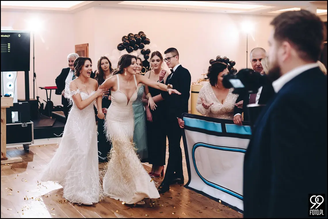 Sylwestrowy ślub, Sala Bankietowa Impresja Jordanów, fotograf weselny