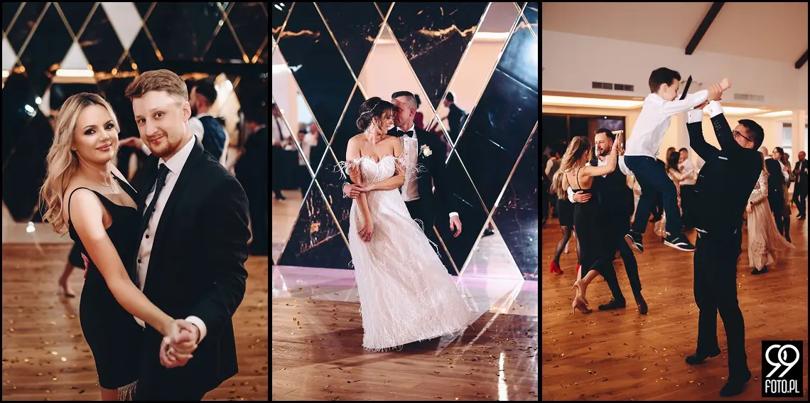 Sylwestrowy ślub, Sala Bankietowa Impresja Jordanów, fotograf weselny