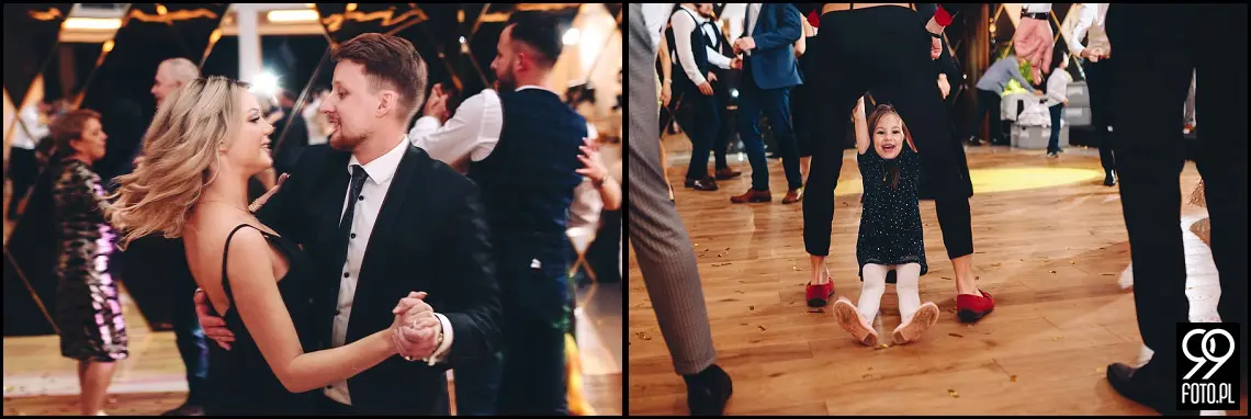 Sylwestrowy ślub, Sala Bankietowa Impresja Jordanów, fotograf weselny