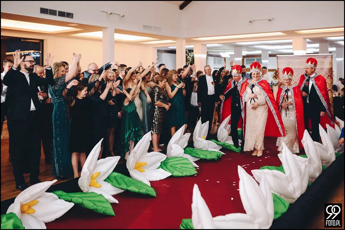 Sylwestrowy ślub, Sala Bankietowa Impresja Jordanów, fotograf weselny