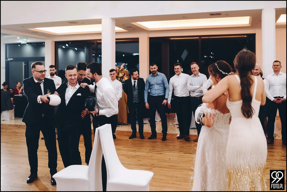 Sylwestrowy ślub, Sala Bankietowa Impresja Jordanów, fotograf weselny