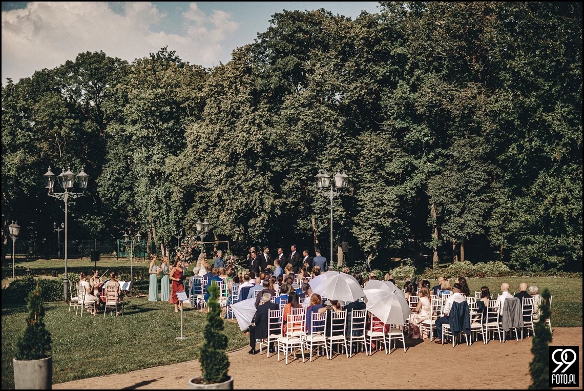 Pałac Goetz, ślub humanistyczny, amerykańskie wesele w Polsce
