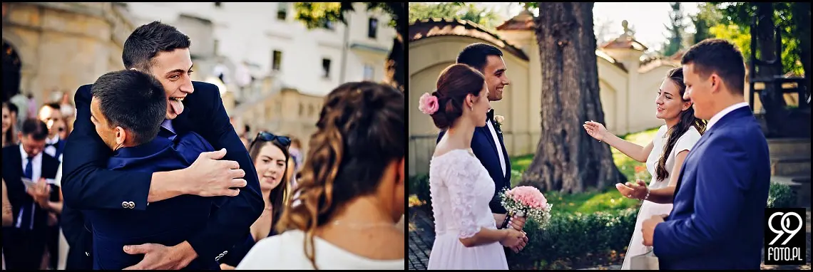 reportaż ślubny kraków,zdjęcia ślubne szafran zagacie