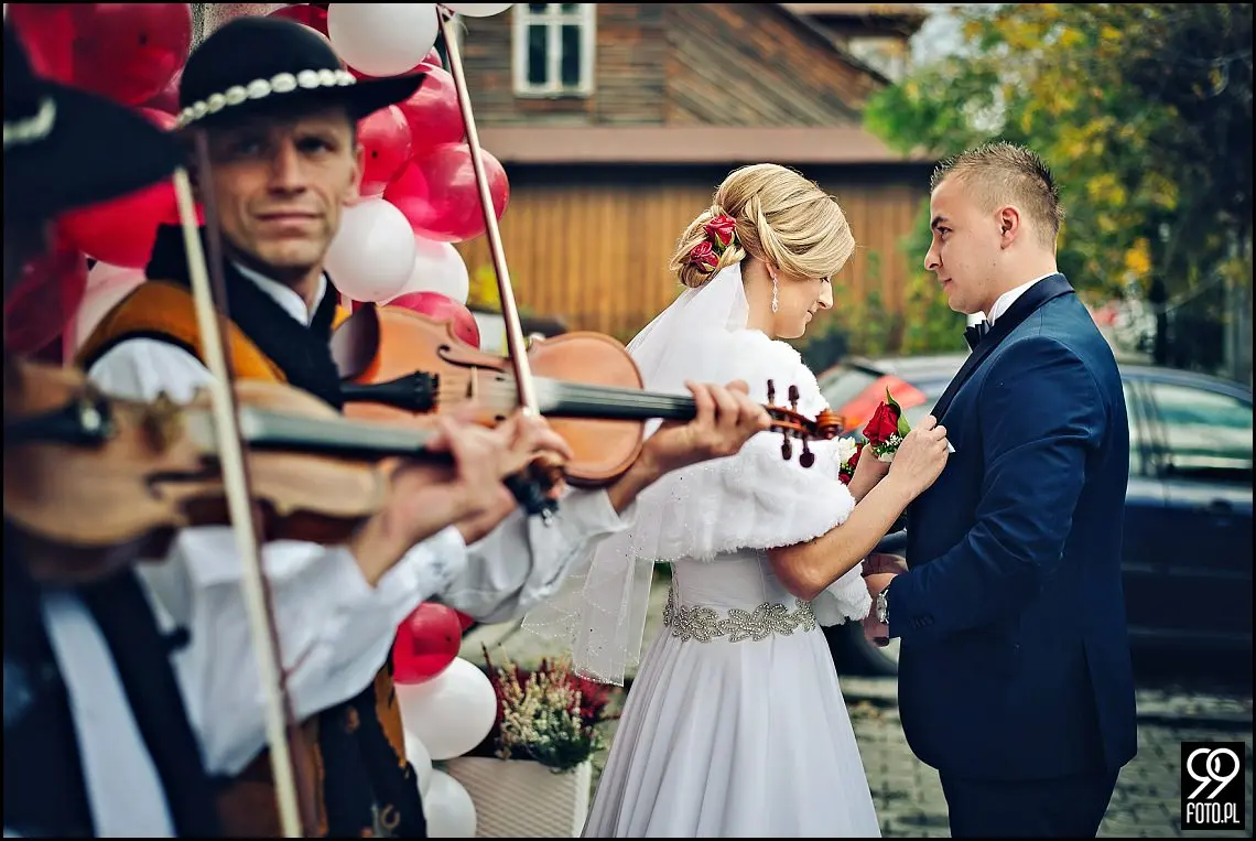 reportaż ślubny jordanów,fotograf na wesele jordanów