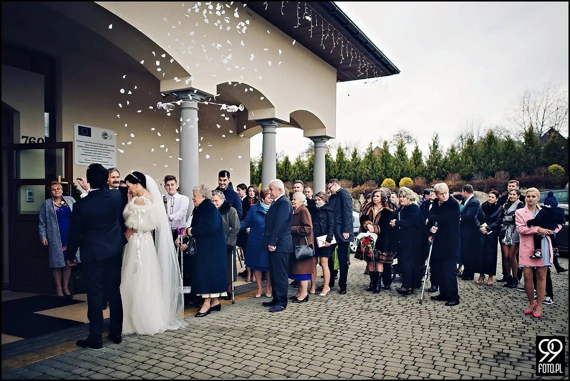 reportaż ślubny jordanów,zdjęcia ślubne restauracja dworek fantazja