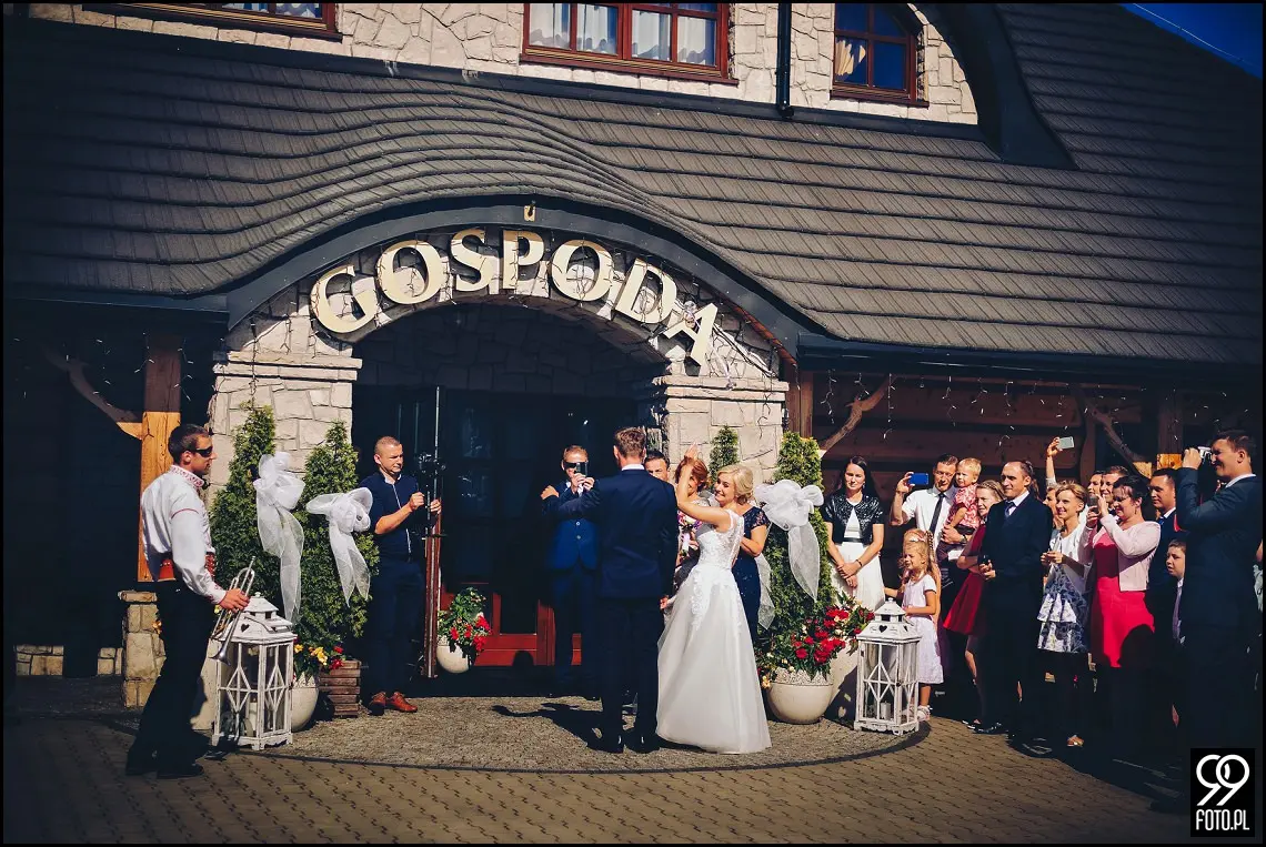 hotel tadeusz uszew,góralska sala weselna,fotograf na wesele okocim