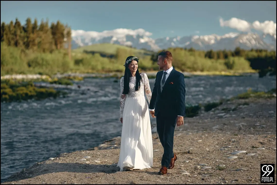sesja ślubna pieniny, wysoki wierch w pieninach, fotograf na sesje ślubną szczawnica