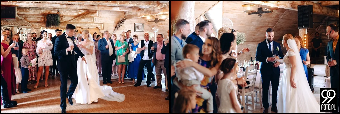 Dom weselny Oberwanka Łostówka, ślub w Beskidach