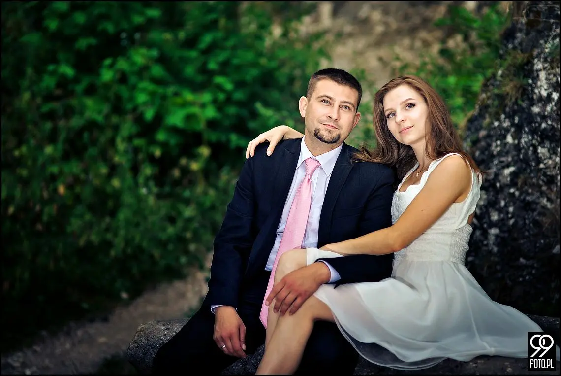 plener poślubny dwór tomaszowice,plener ślubny zamek korzkiew,zdjęcia ślubne ojców