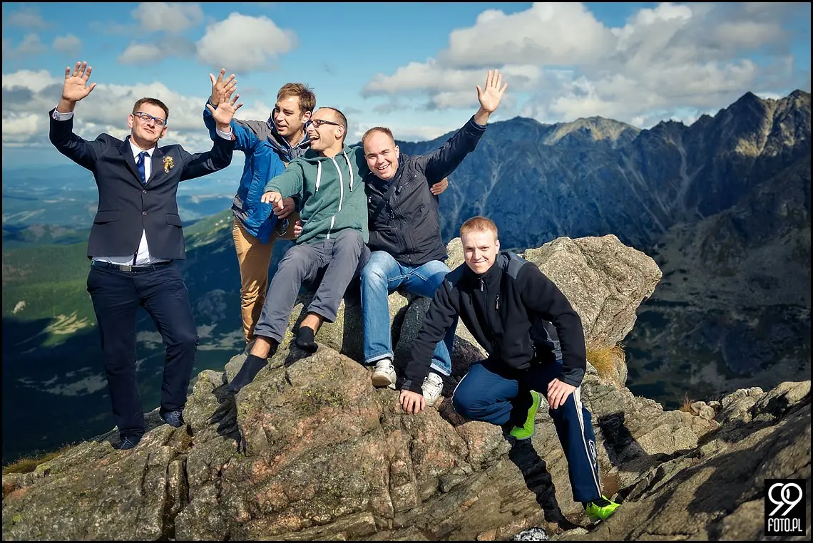 zdjęcia ślubne kasprowy wierch,plener ślubny zakopane