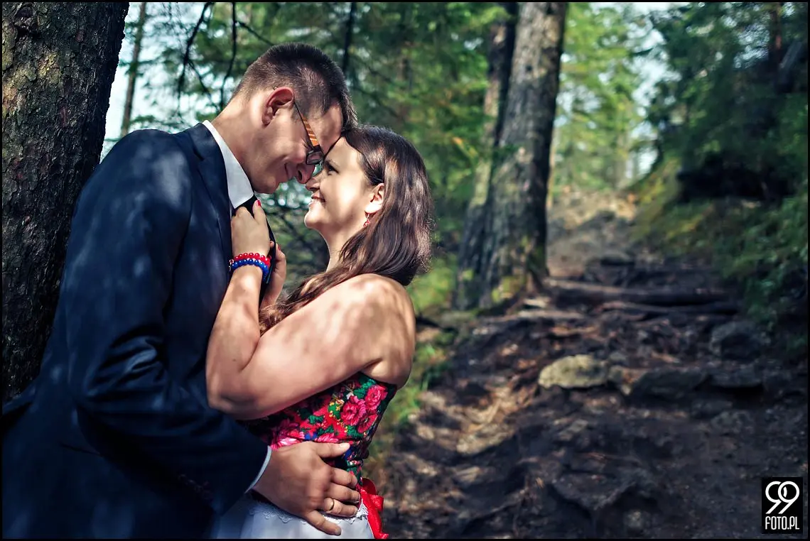 zdjęcia ślubne kasprowy wierch,plener ślubny zakopane
