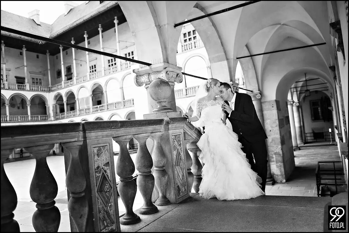 zdjęcia ślubne wawel,plener ślubny kopiec kościuszki