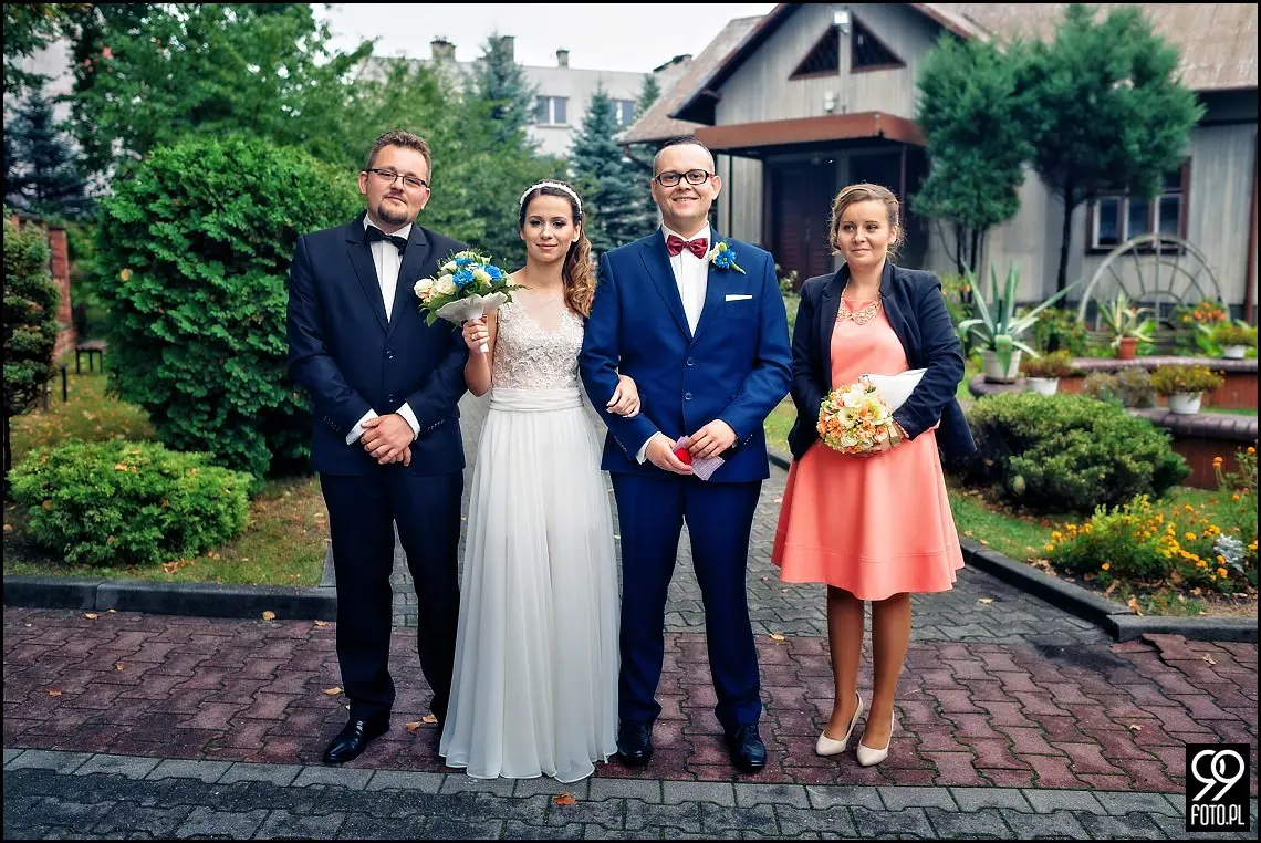 fotograf na wesele kraków,zdjęcia ślubne w restauracji zajazd polesie