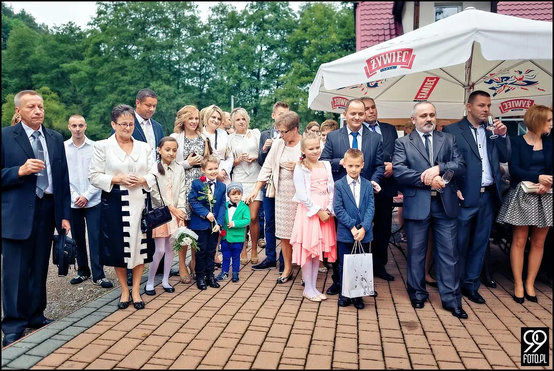 fotograf na wesele kraków,zdjęcia ślubne w restauracji zajazd polesie