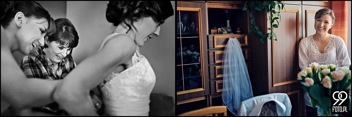 zdjęcia ślubne gościniec branicki, fotograf na wesele kraków, reportaż ślubny kraków
