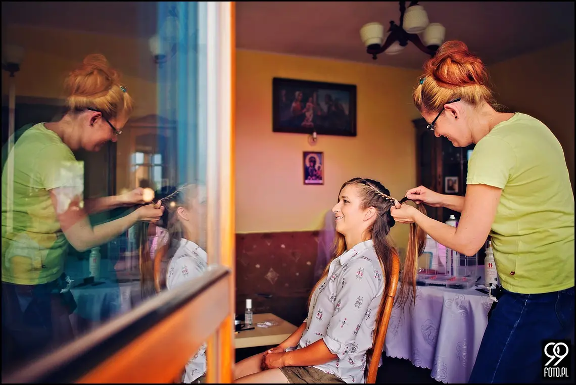 fotograf na wesele kraków,reportaż ślubny bolechowiece,dom weselny u niedźwiedzia