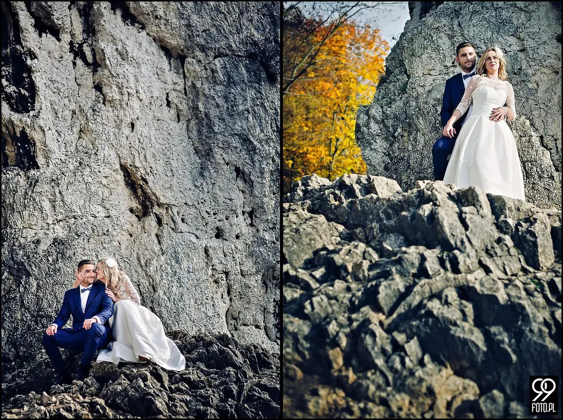 sesja ślubna pieskowa skała,plener ojców