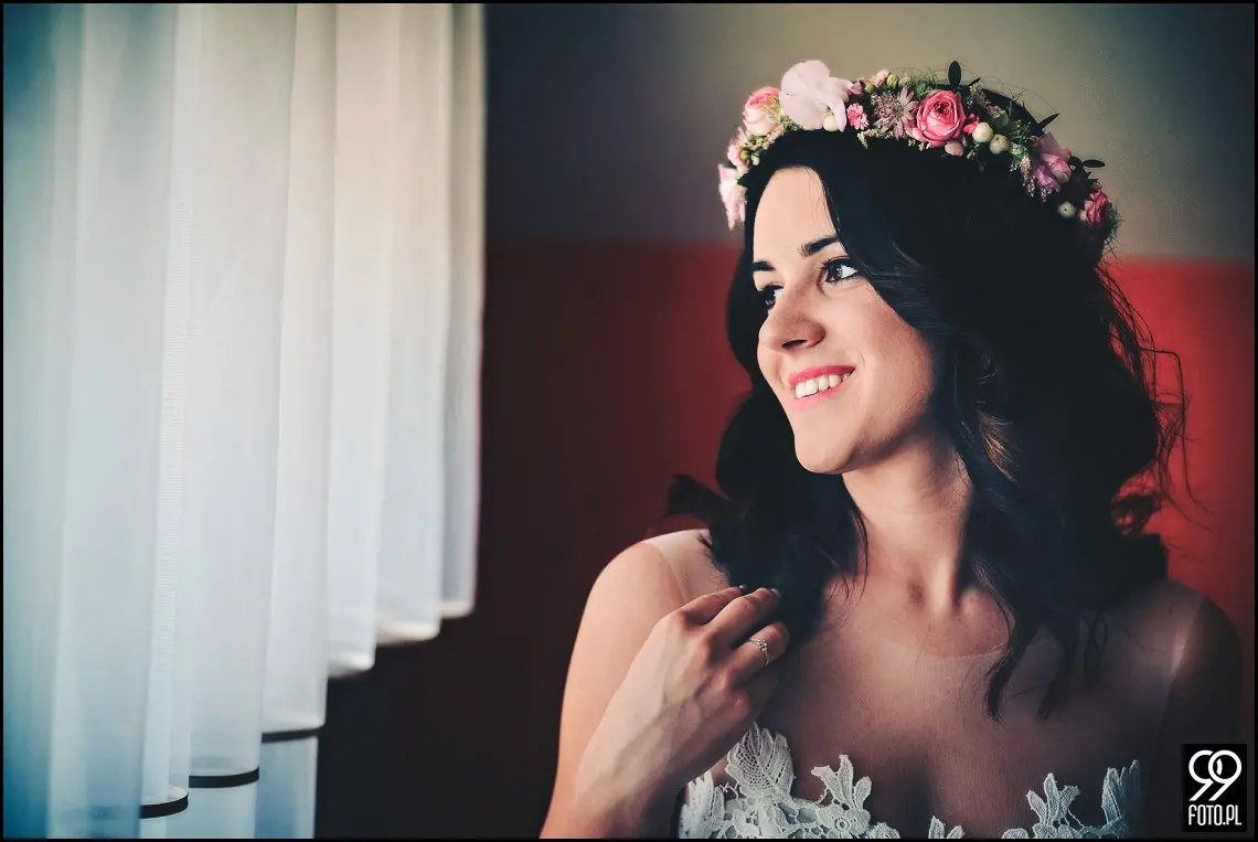 dekoracja sali weselnej,styl rustykalny,osp zawada,fotograf ślubny myślenice