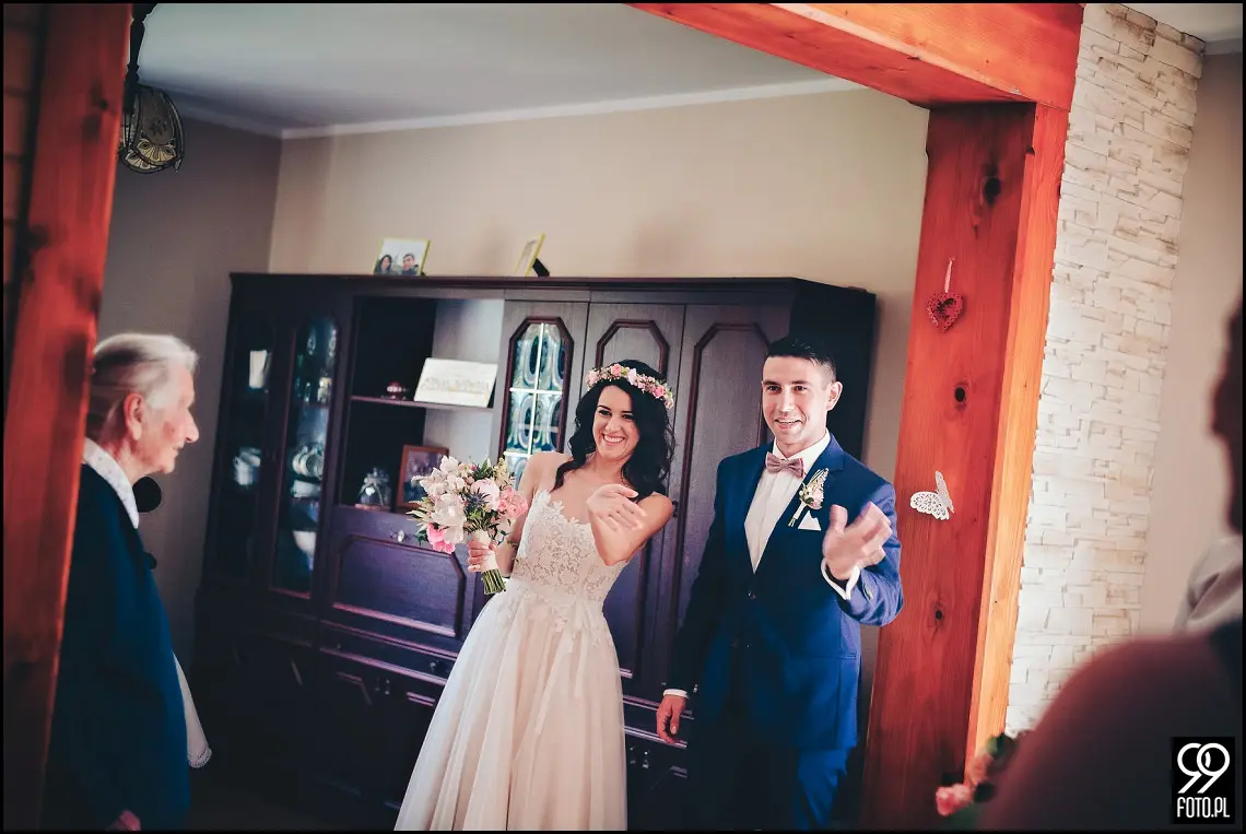 dekoracja sali weselnej,styl rustykalny,osp zawada,fotograf ślubny myślenice