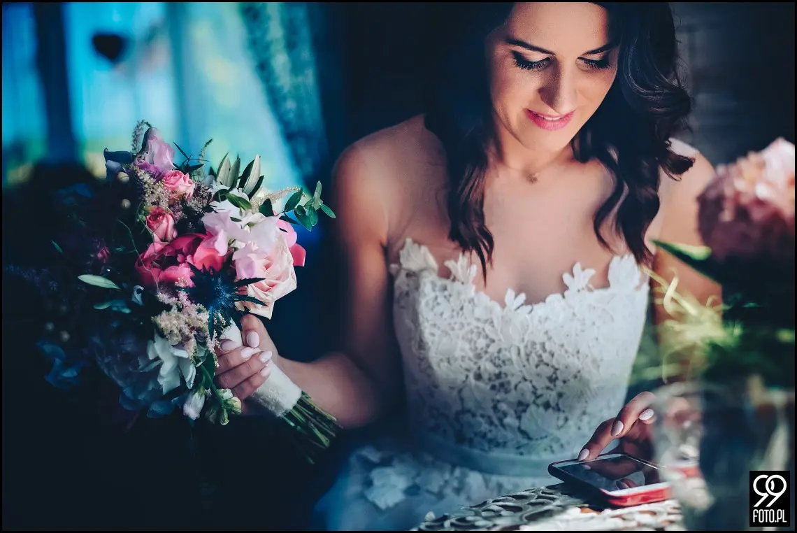 dekoracja sali weselnej,styl rustykalny,osp zawada,fotograf ślubny myślenice