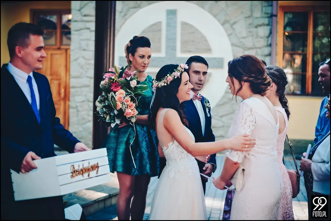 dekoracja sali weselnej,styl rustykalny,osp zawada,fotograf ślubny myślenice