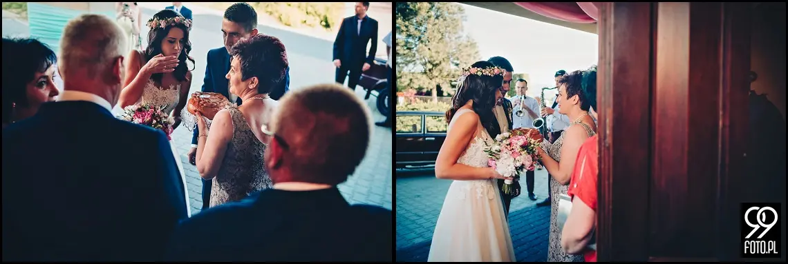 dekoracja sali weselnej,styl rustykalny,osp zawada,fotograf ślubny myślenice