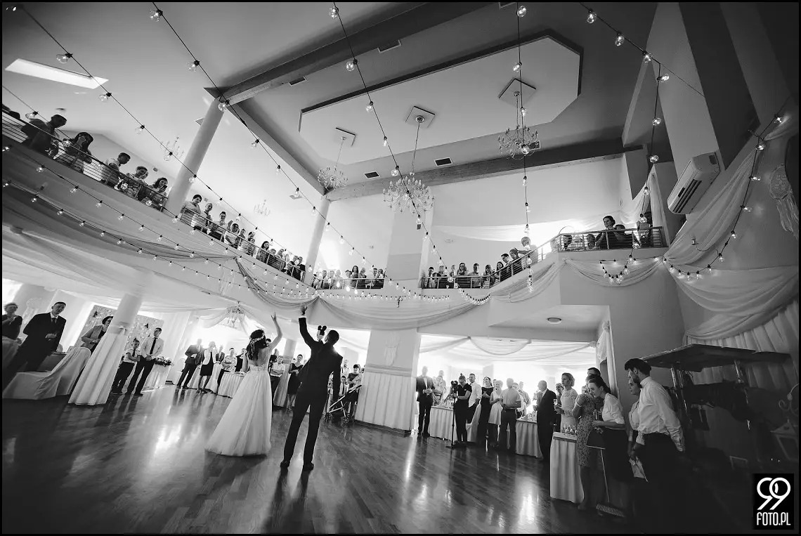 dekoracja sali weselnej,styl rustykalny,osp zawada,fotograf ślubny myślenice