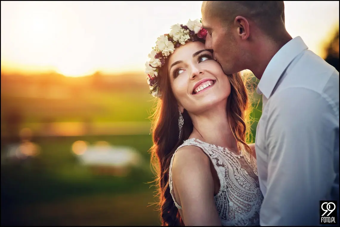 lawendowe pole pod krakowem,sesja ślubna kraków