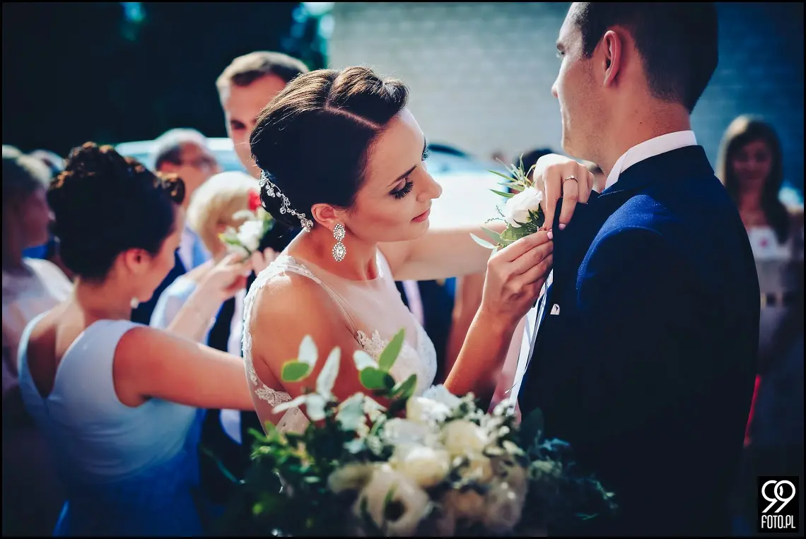 Dwór Szlachecki Sieciechowice, fotograf ślubny Miechów