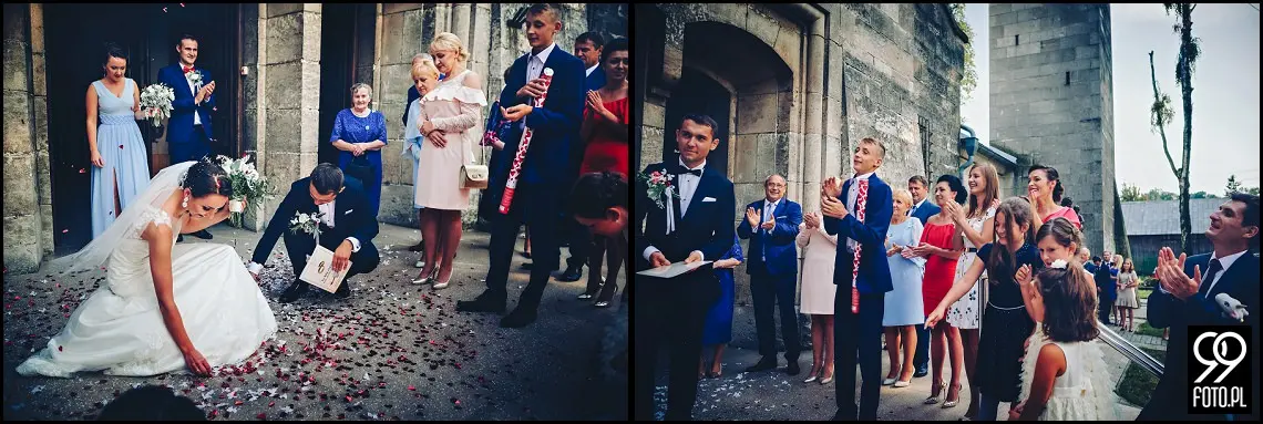 Dwór Szlachecki Sieciechowice, fotograf ślubny Miechów