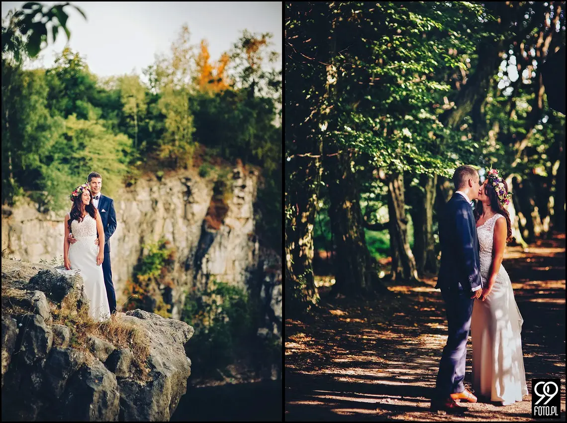 park w mogilanach,plener ślubny zakrzówek,sesja ślubna kazimierz